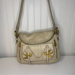Marc Marc Jacobs Handbag Pedal to Metal Natasha Crossbody Shoulder Bag Beige